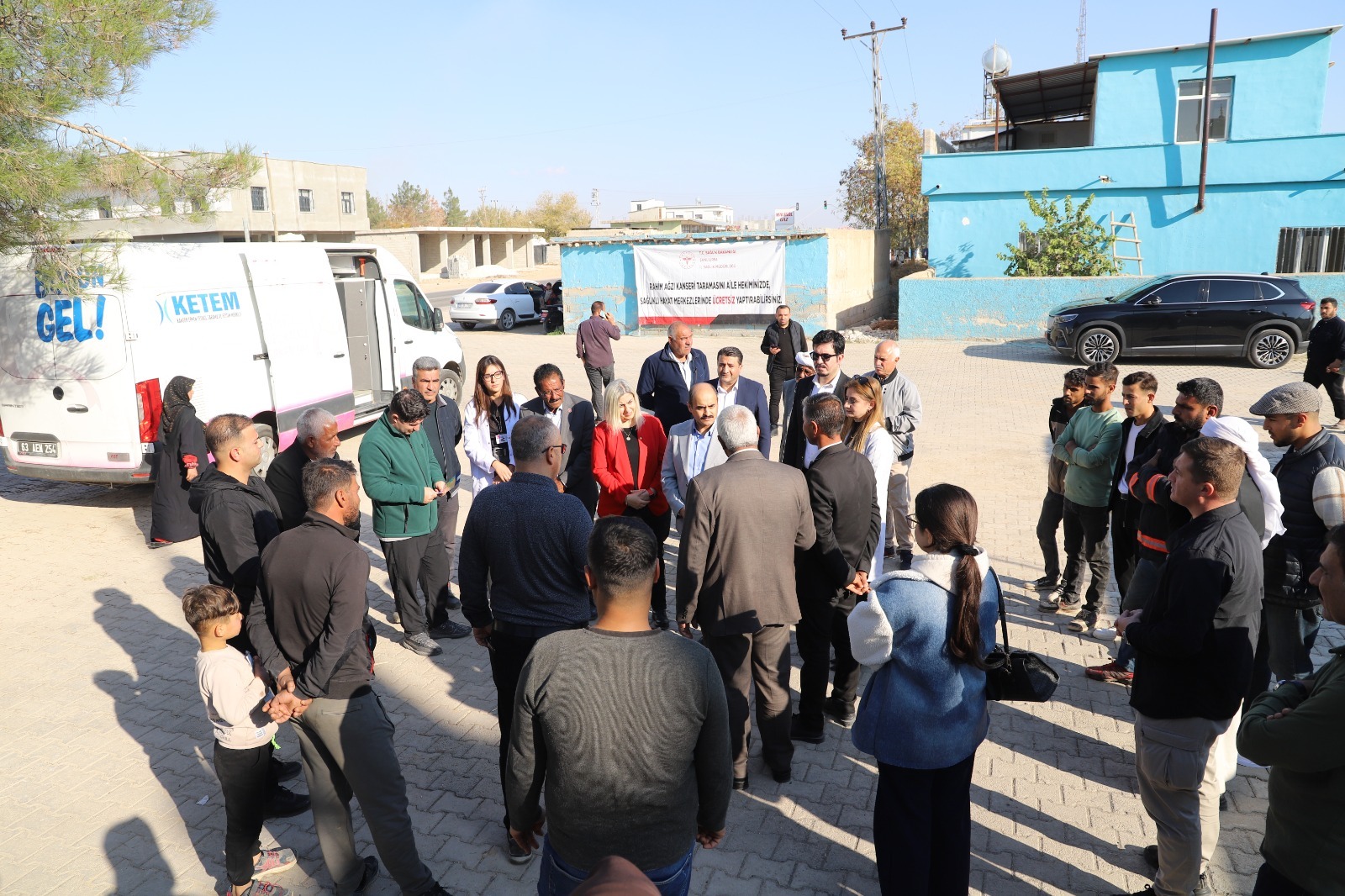 Akçakale’de sağlık tarama etkinliği gerçekleştirildi