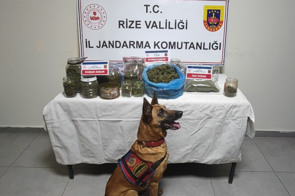 Rize’de uyuşturucu operasyonu: 5 gözaltı