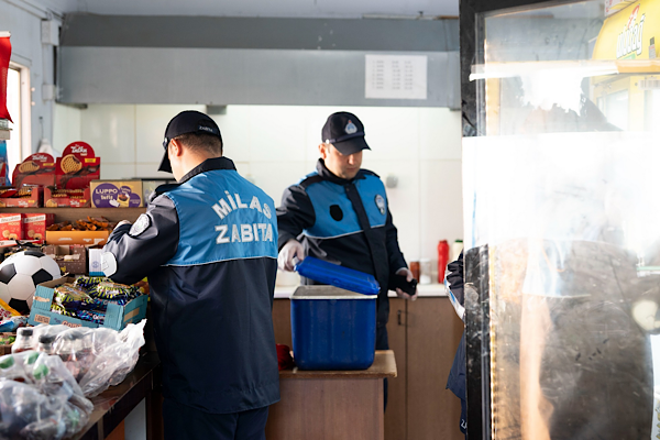 Milas’da okul kantinlerinde denetim