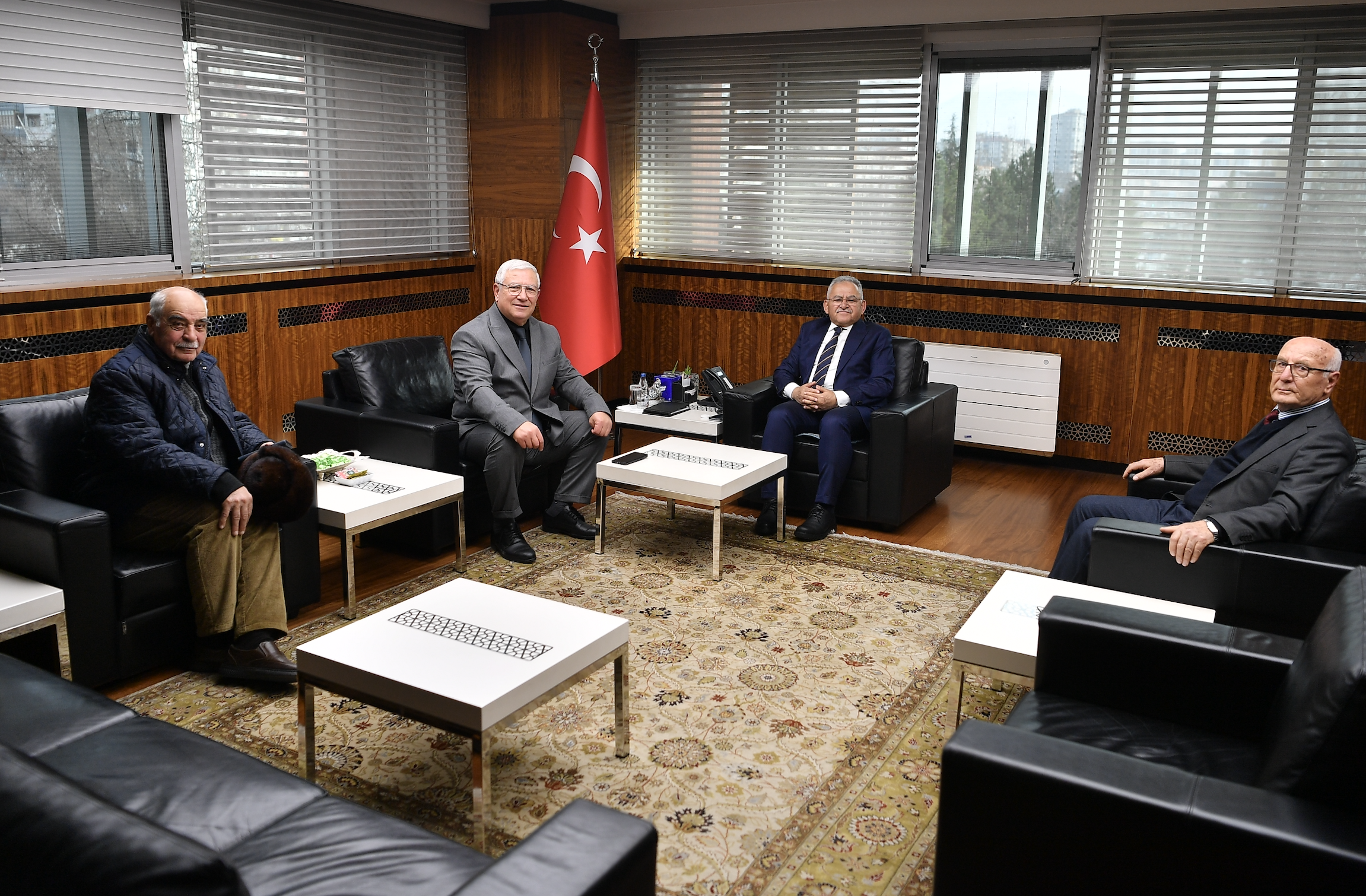 Başkan Büyükkılıç, sivil toplum, iş dünyası ve yargı temsilcilerini ağırladı