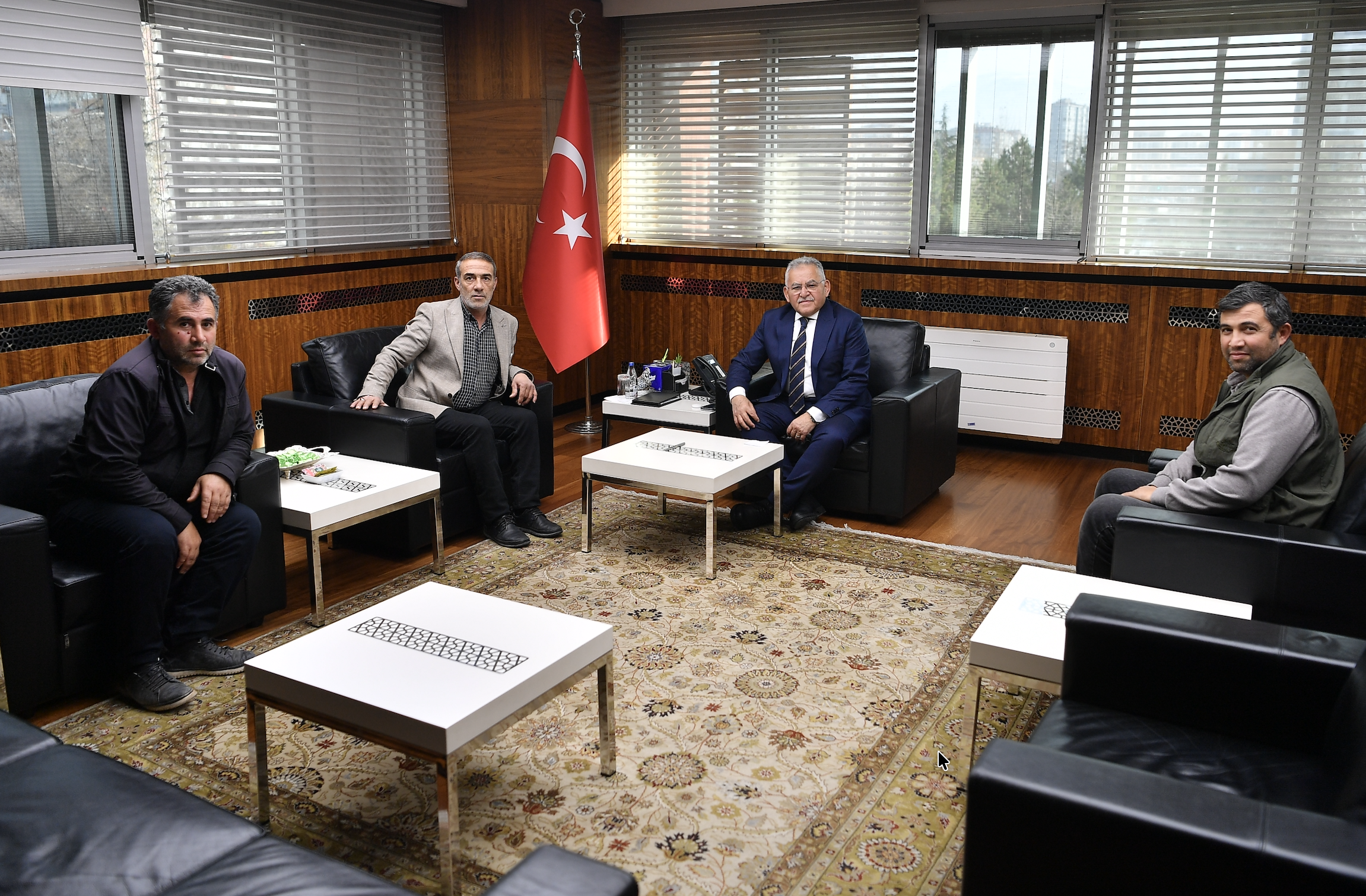 Başkan Büyükkılıç, sivil toplum, iş dünyası ve yargı temsilcilerini ağırladı