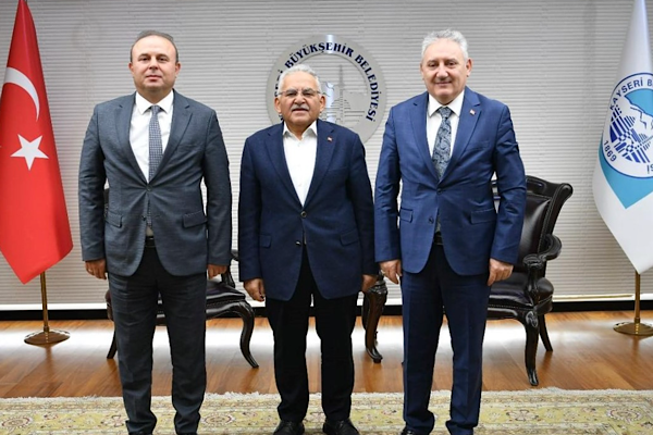 Büyükkılıç, Yıldız ve Saklav’ı ağırladı