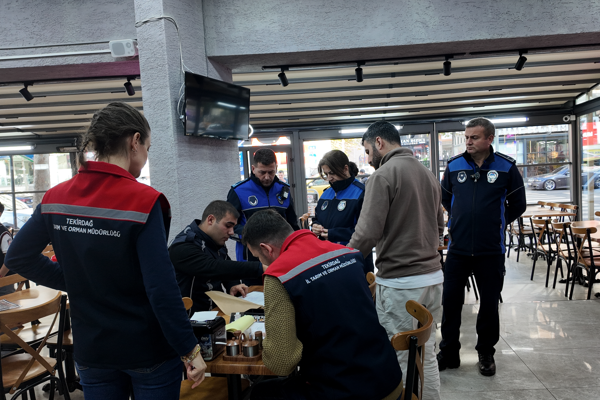 Çorlu’da gıda işletmeleri denetlendi