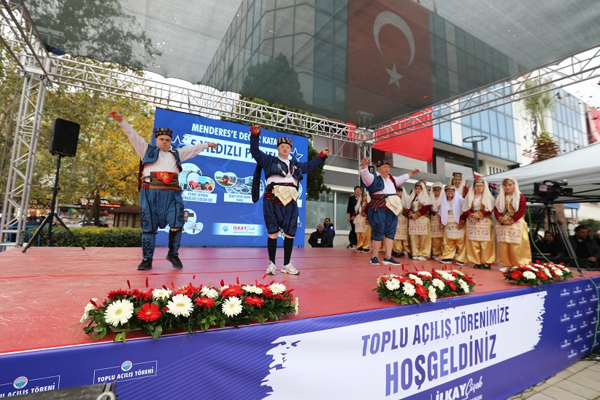 Menderes’te toplu açılış töreni