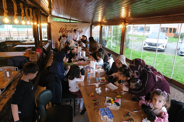 Sapanca’da Ebeveyn-Çocuk Butik Kurabiye Süsleme Workshopu düzenlendi