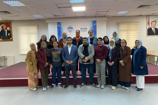 KAYMEK, Malezyalı Hasanah’ı Bünyan’da ağırladı