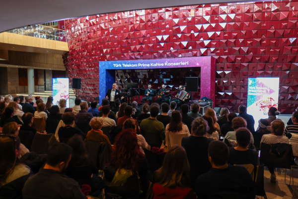 Türk Telekom Prime Kahve Konserleri ‎müzik tutkunlarını AKM’de buluşturuyor