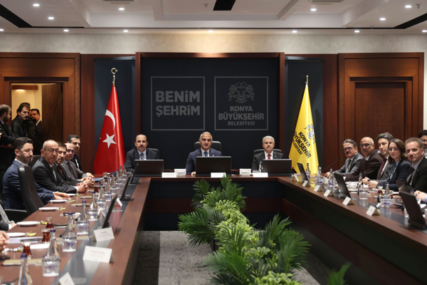 2025-2030 Konya Turizm Master Planı kapsamında toplantı yapıldı