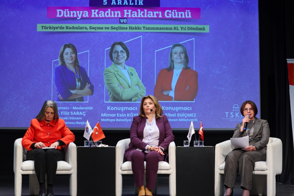 Maltepe’de kadın hakları buluşması düzenlendi