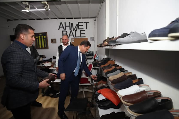 Reyhanlı Ayakkabıcılar Sitesi’ne Vali’den destek