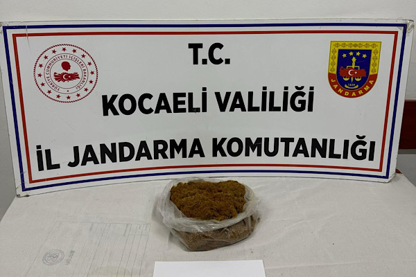 Kocaeli’de uyuşturucu operasyonu