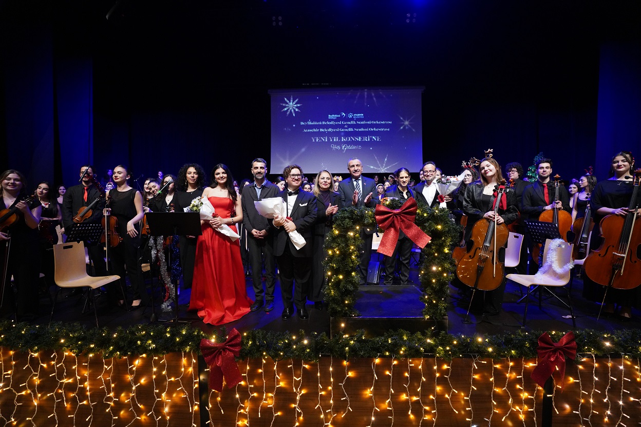 Beylikdüzü’nde yılbaşı konseri düzenlendi