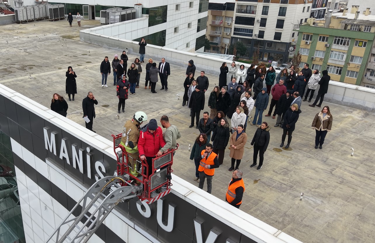 MASKİ’de yangın tatbikatı düzenlendi