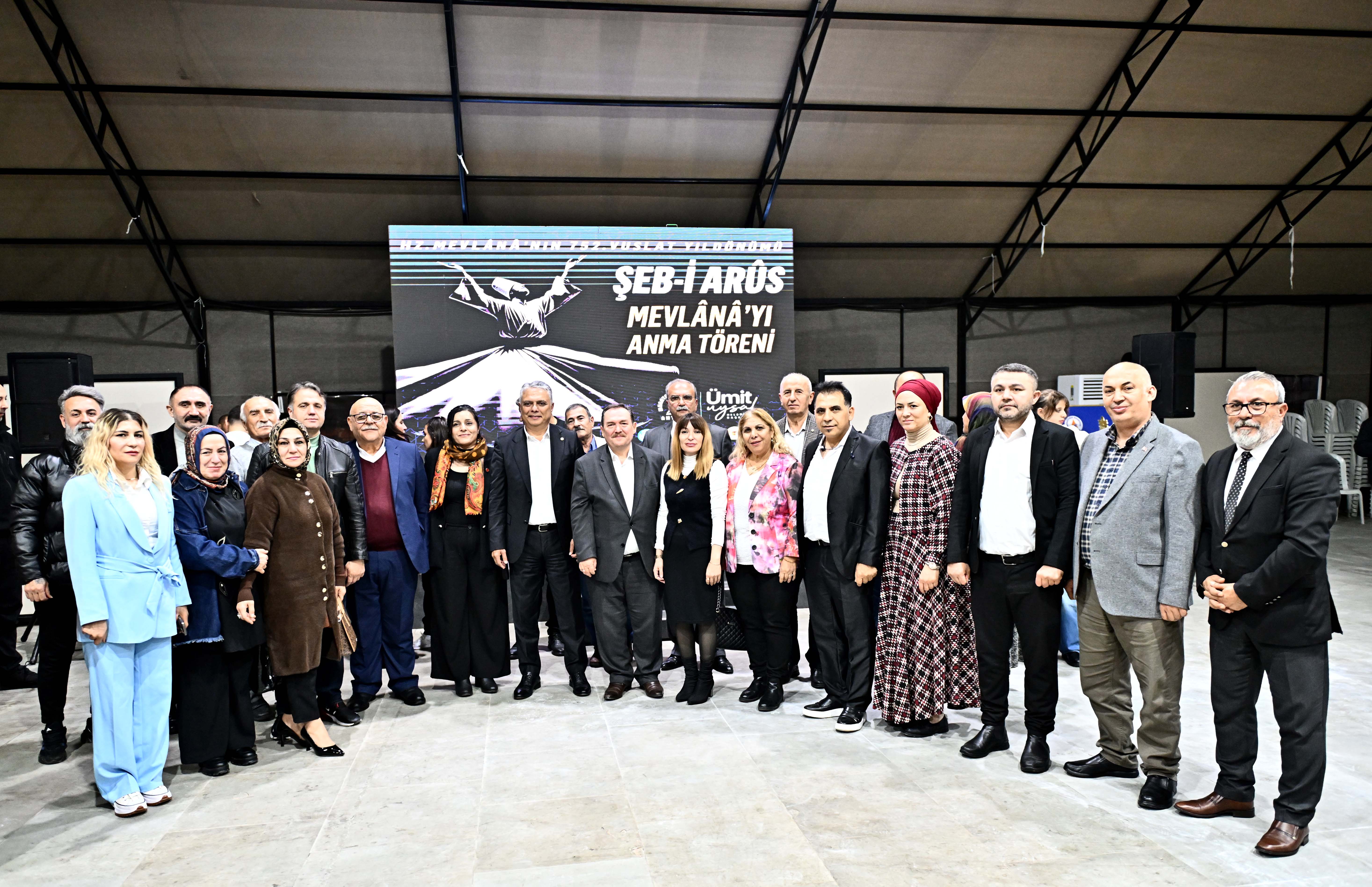 Mevlana, Muratpaşa’da anıldı