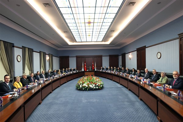 Cumhurbaşkanı Erdoğan, AK Parti MYK toplantısına başkanlık etti