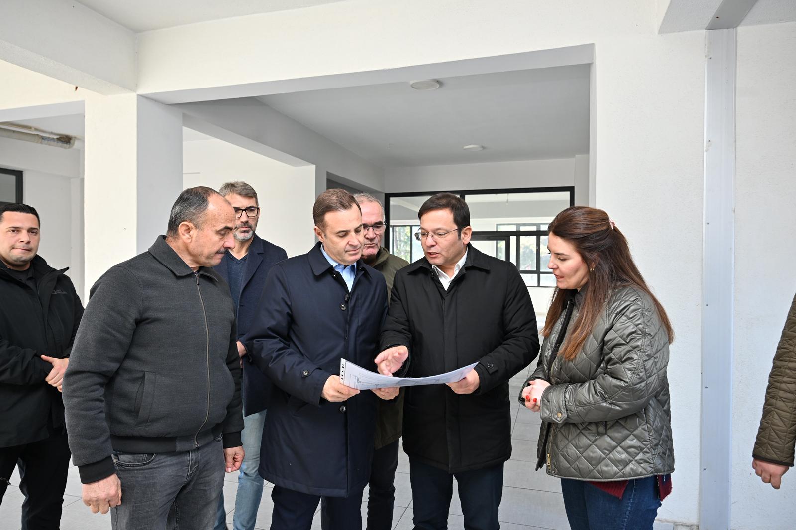 Başkan Akın’dan Sındırgı ziyareti