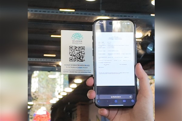 Nilüfer’de QR kod ile ruhsat dönemi başladı