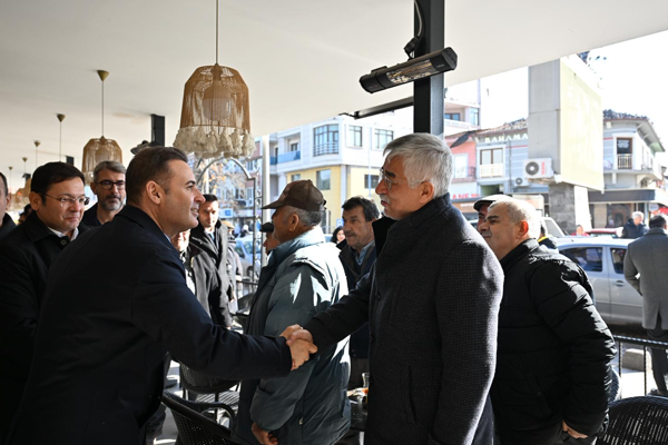 Başkan Akın’dan Sındırgı ziyareti