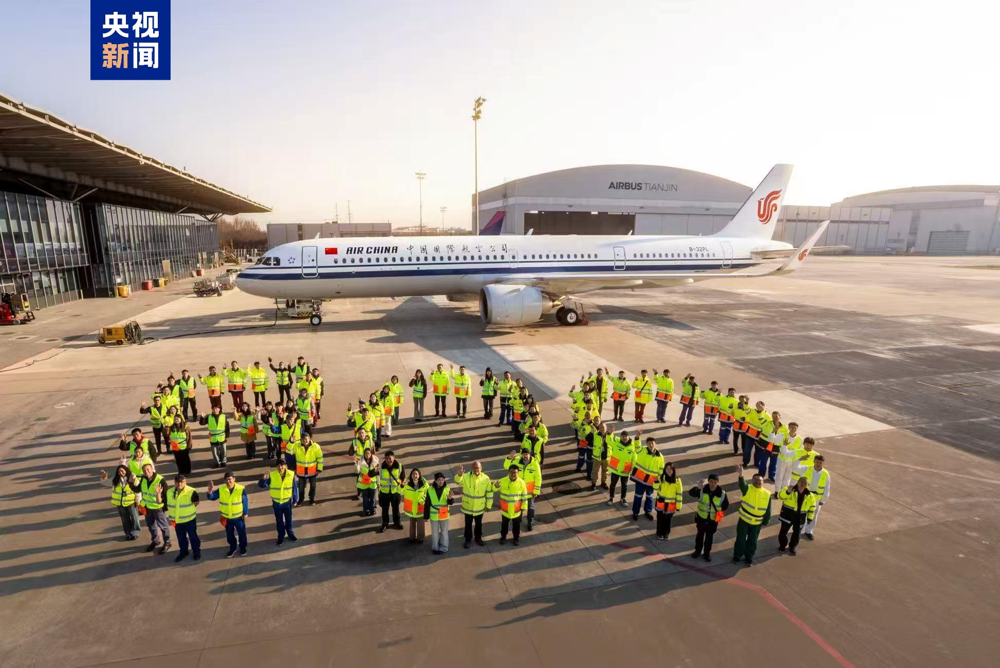 Airbus, Çin’deki montaj hattından 800. uçağını teslim etti