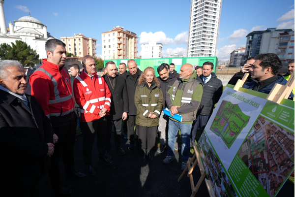 Başkan Yüksel, ilçedeki yatırımları inceledi