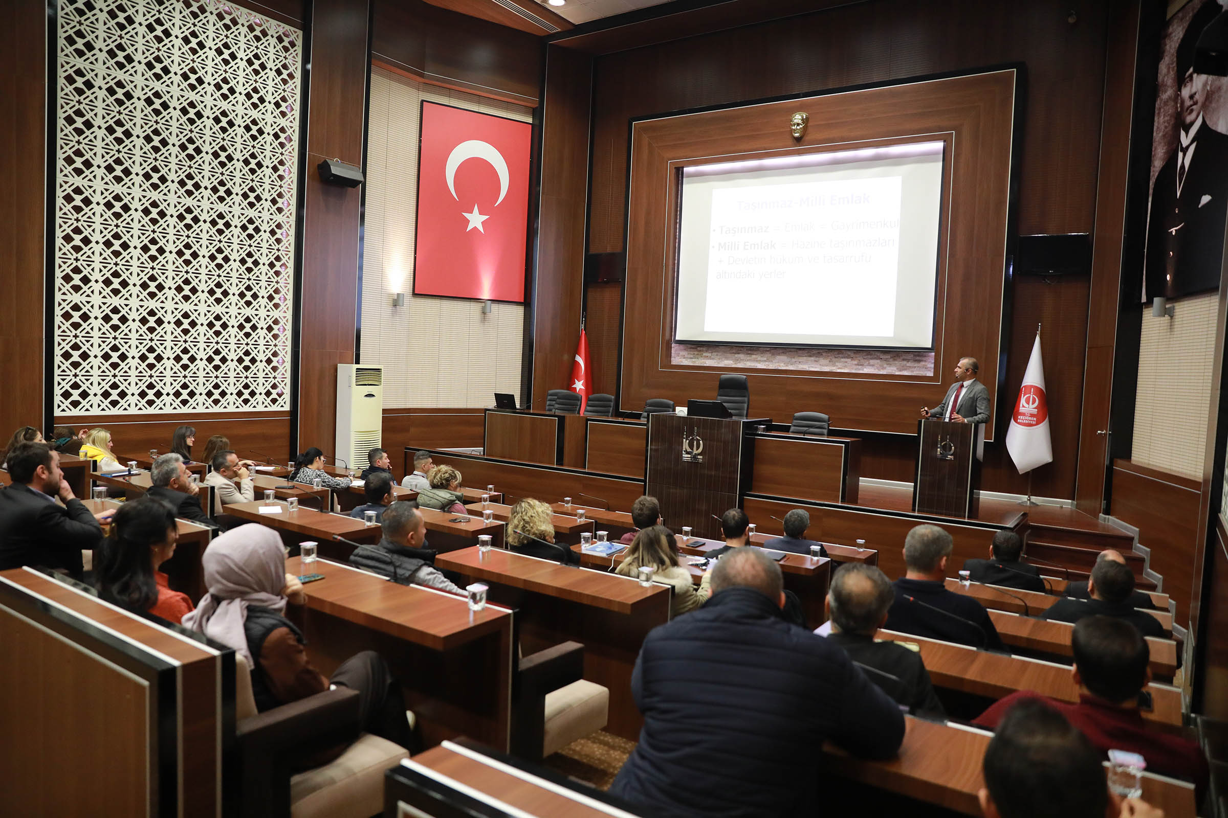 Keçiören’de personele “Taşınmaz Mal Yönetimi” eğitimi