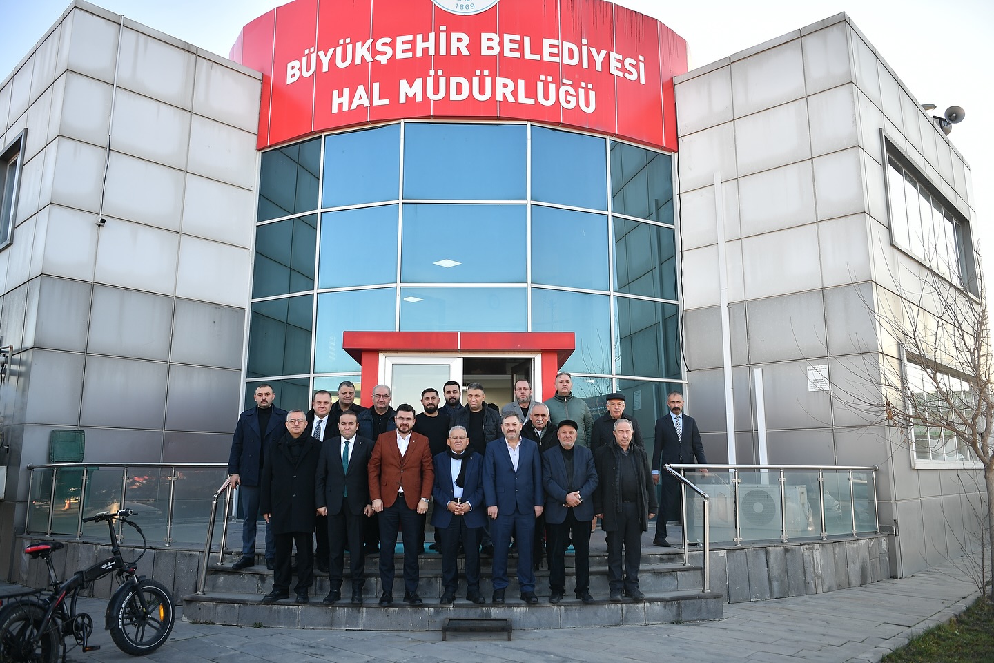 Başkan Büyükkılıç’tan Hal Kompleksi’ne ziyaret