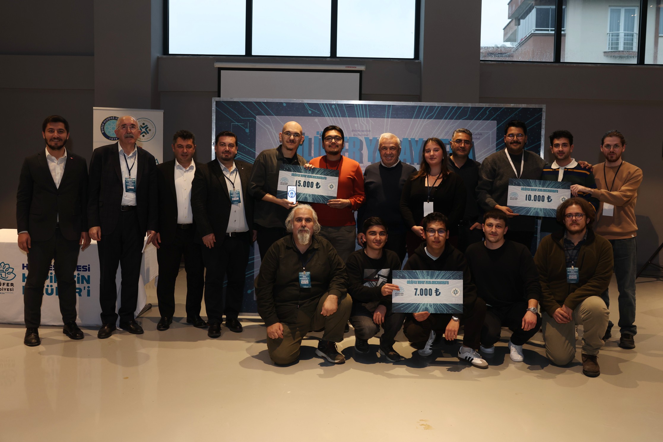 “Nilüfer Yapay Zeka Hackathonu” tamamlandı