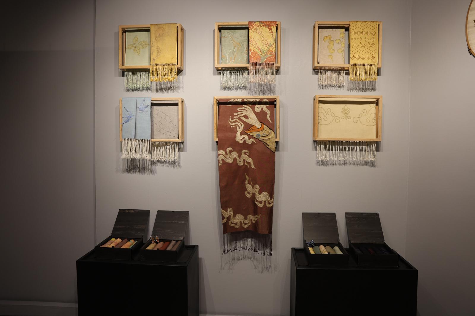 “Efsanelerle İpek” sergisi sanatseverlerle buluştu