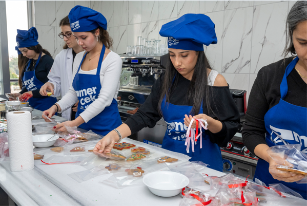 Mersin’de yılbaşı temalı atölyeler düzenlendi