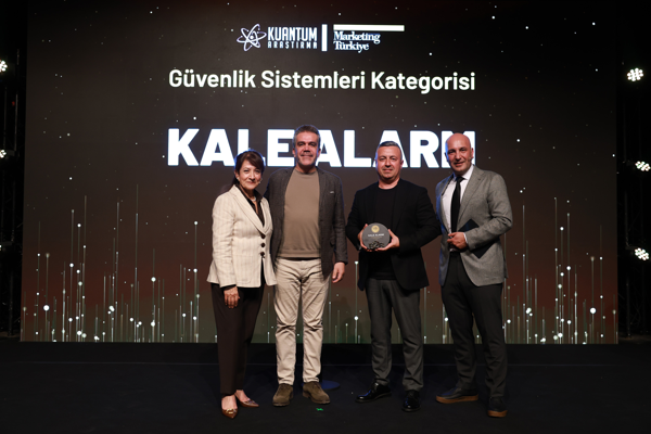 Kale Alarm, 2025 B2B Excellence Awards’ta güvenlik kategorisinde ödüle layık görüldü