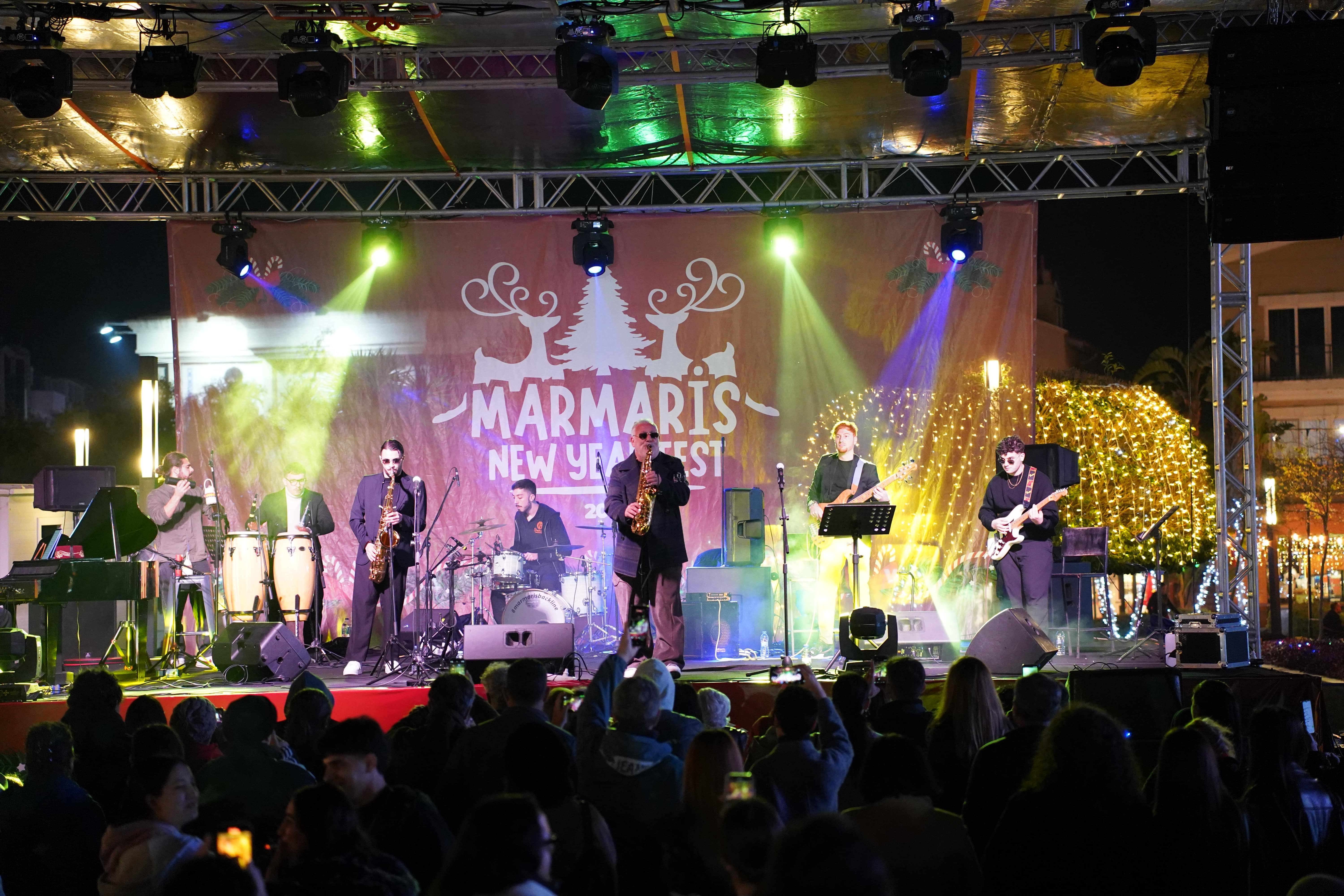 Marmaris Yeni Yıl Festivali sona erdi