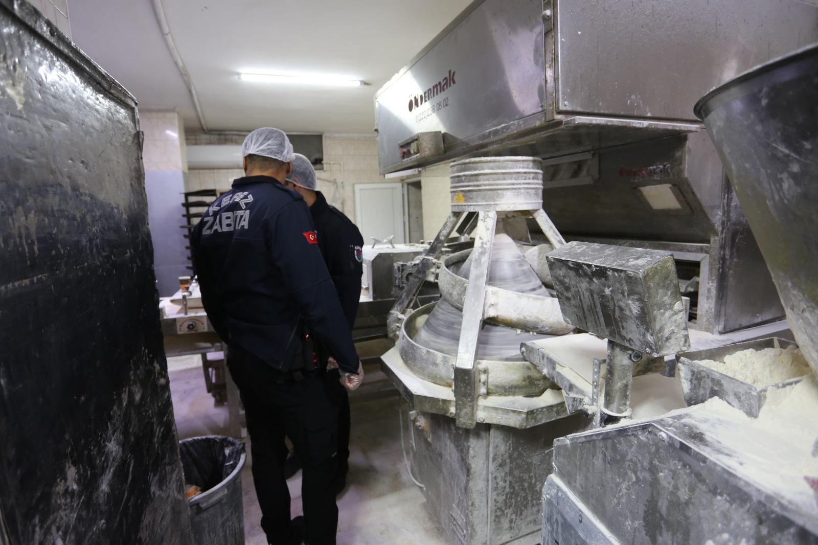 Kepez’de fırın denetimi