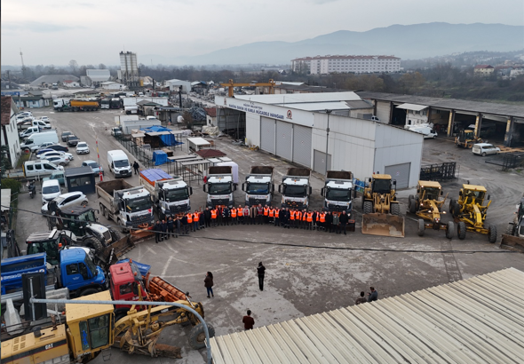 Düzce’de karla mücadele hazırlıkları tamamlandı