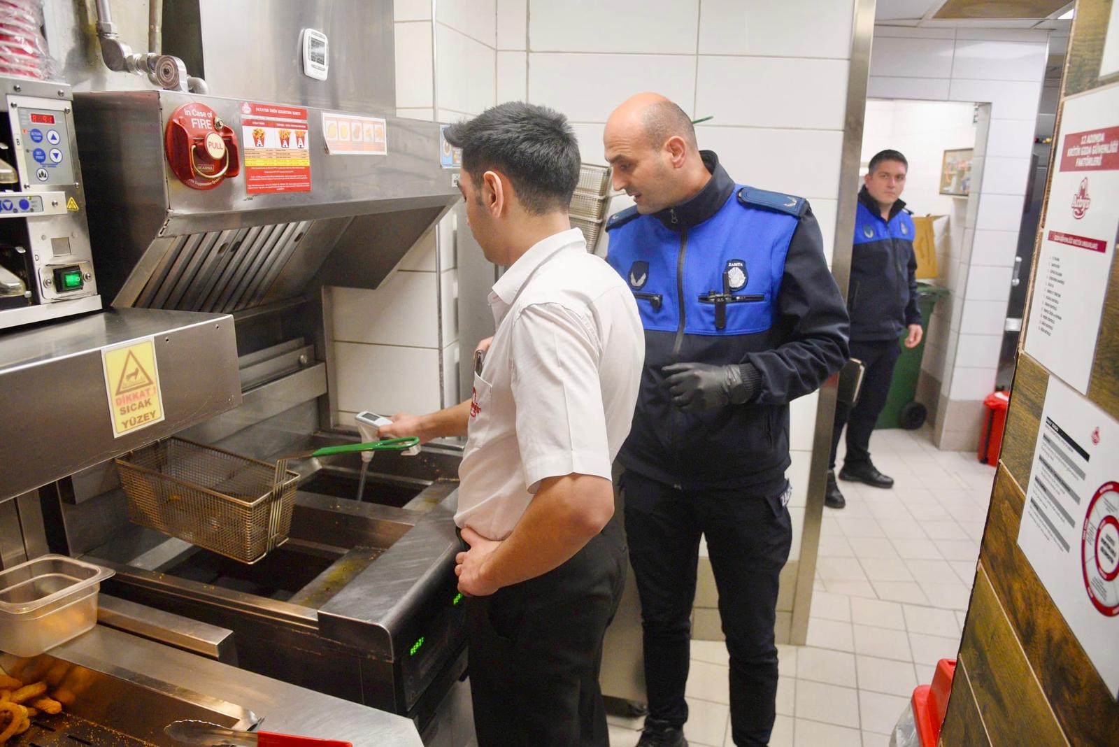 Giresun’da ‘fast food’ işletmelerine denetim