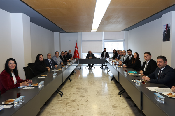 Başkan Özdemir, sanayi bölgeleri temsilcileriyle buluştu