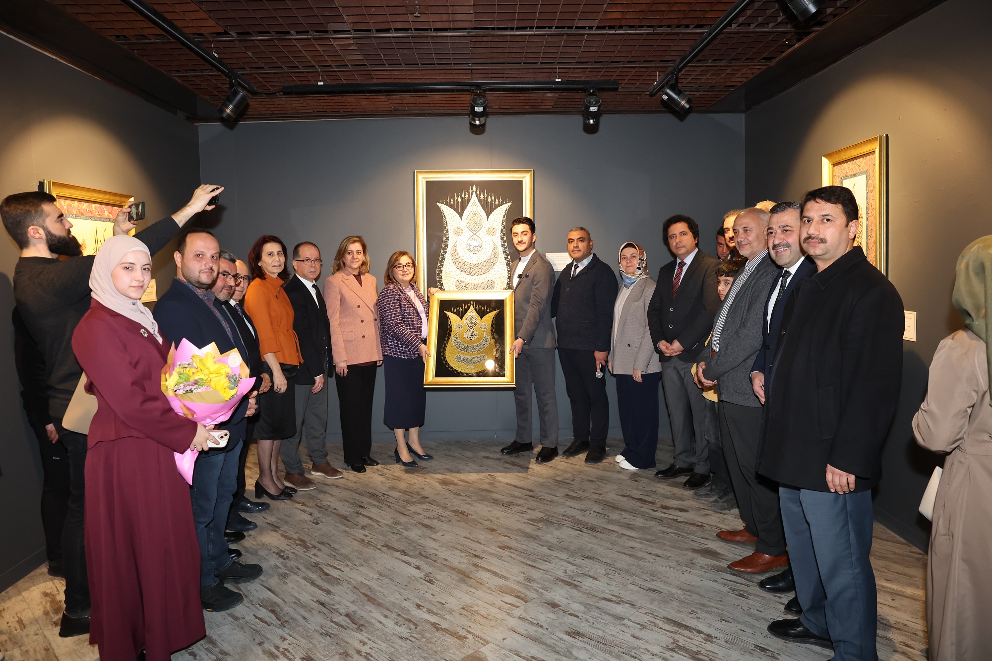 Gaziantep’te “Kalemden Kalbe” Hüsn-i Hat Sergisi açıldı