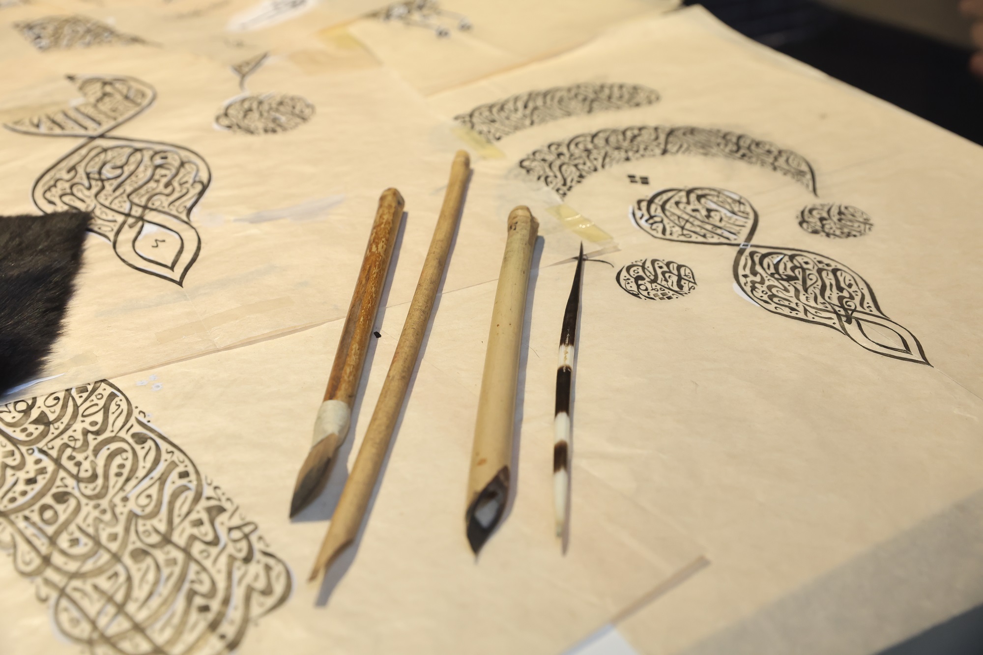 Gaziantep’te “Kalemden Kalbe” Hüsn-i Hat Sergisi açıldı