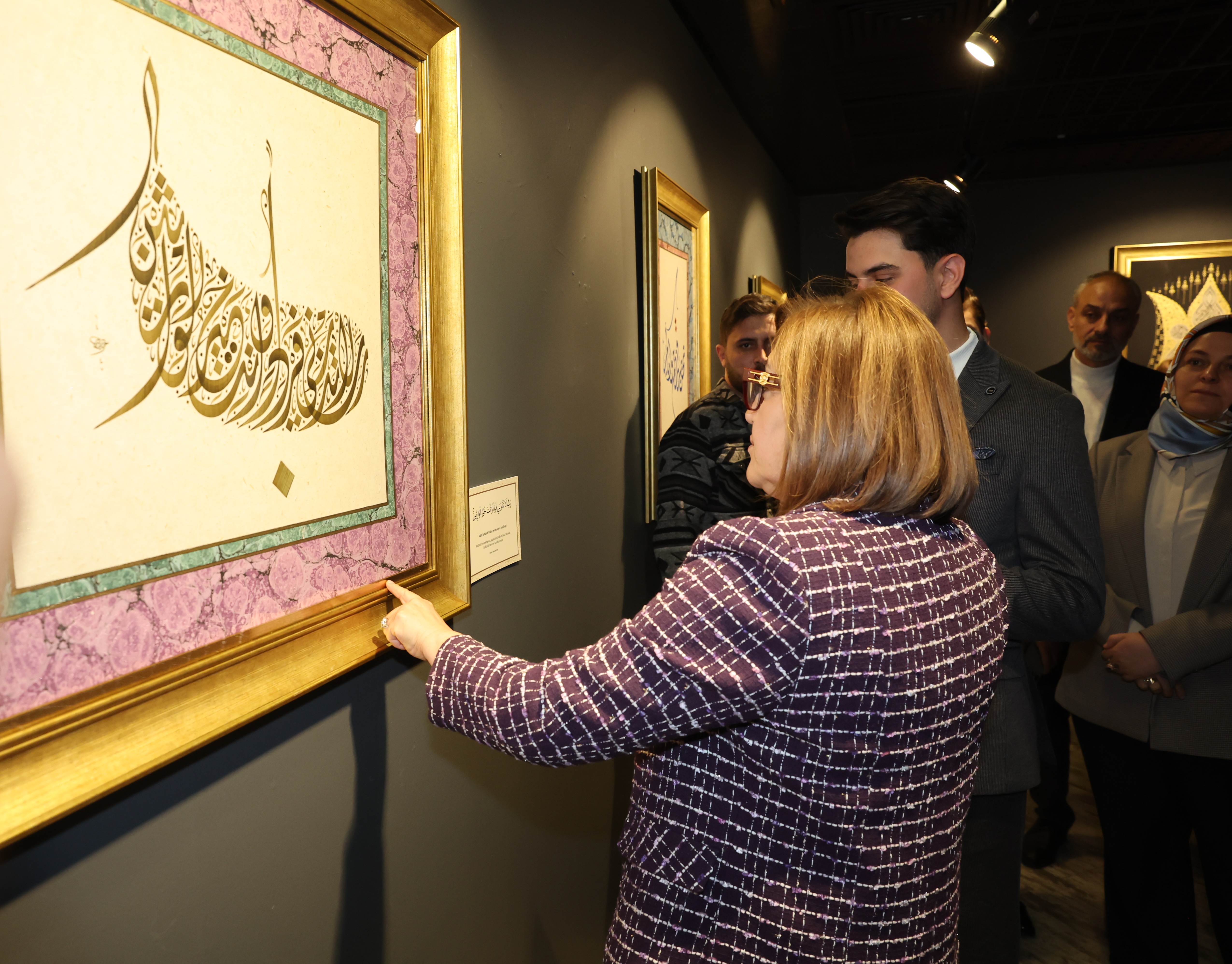 Gaziantep’te “Kalemden Kalbe” Hüsn-i Hat Sergisi açıldı