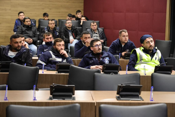 Kütahya’da belediye personeline Trafik Eğitimi verildi