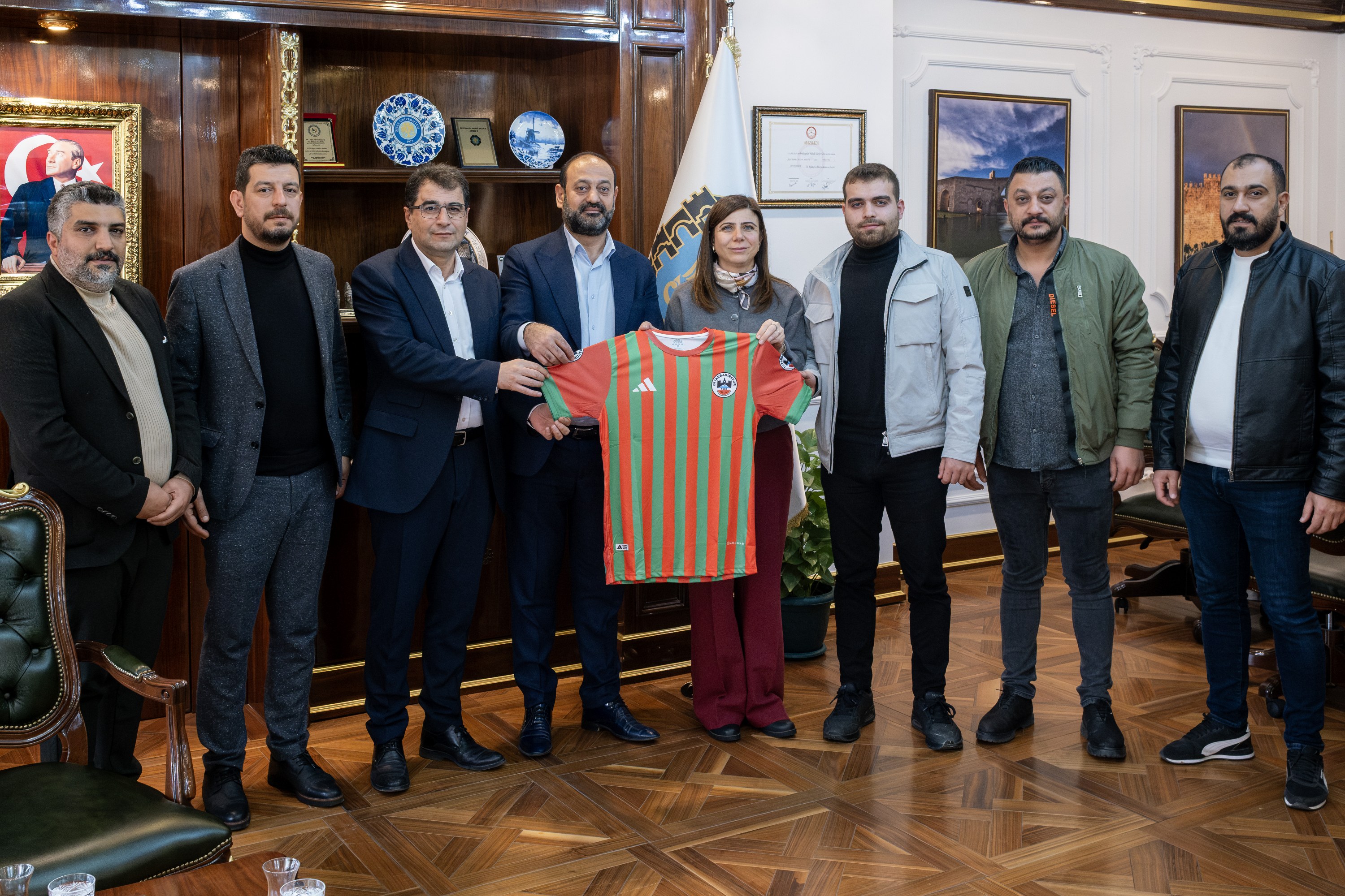 Diyarbakırspor’dan DBB’ye ziyaret