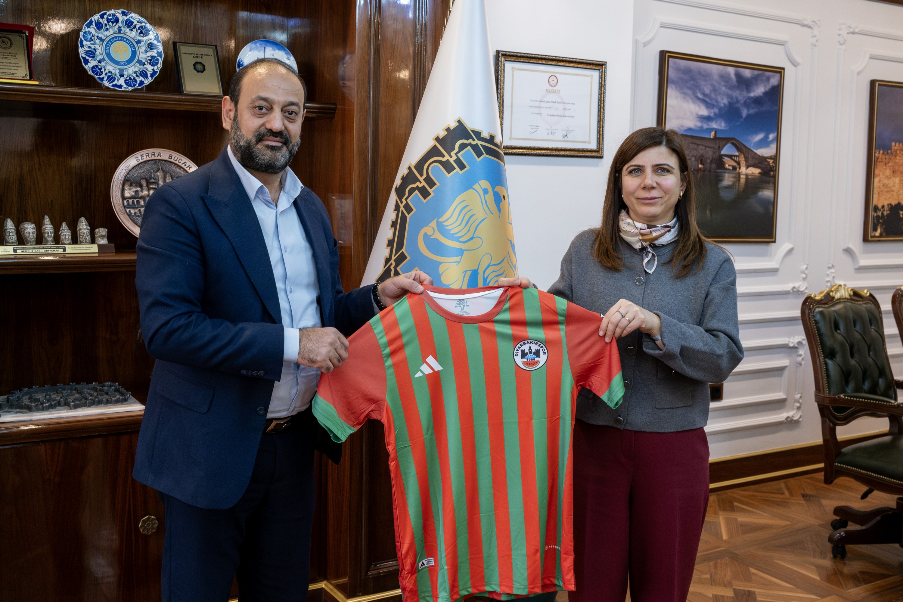 Diyarbakırspor’dan DBB’ye ziyaret