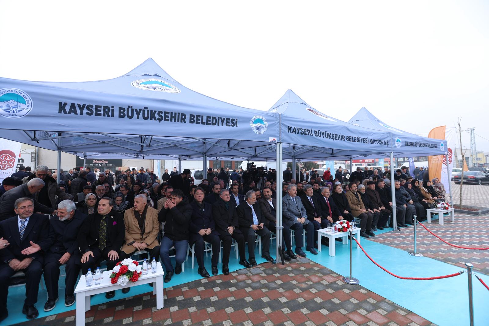 Başkan Büyükkılıç, cami açılışına katıldı