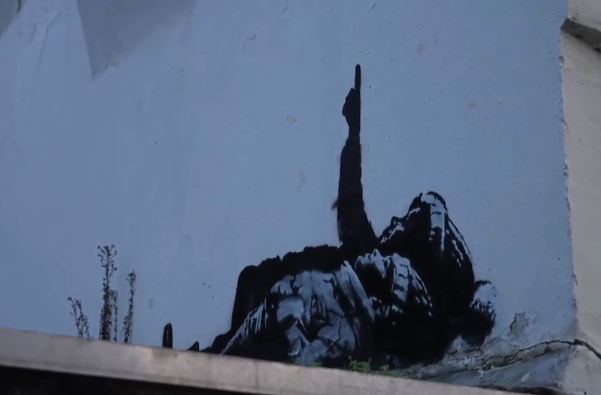 Londra’da iki yeni Banksy tablosu ortaya çıktı