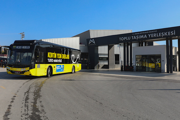 Mersin’de elektrikli otobüsler hizmete başladı
