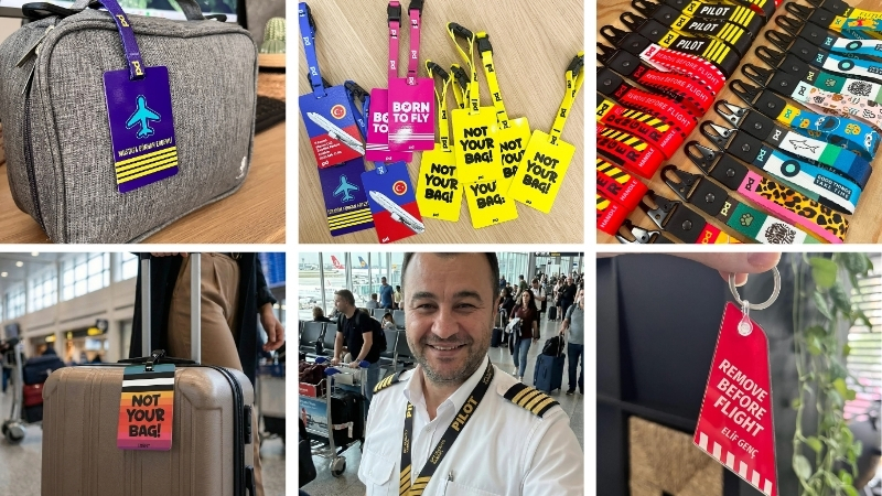 Havacılık Tutkunları, Pilotlar ve Kabin Memurları İçin Özel Tasarımlar Artık Tagsfly’da Sizleri Bekliyor!