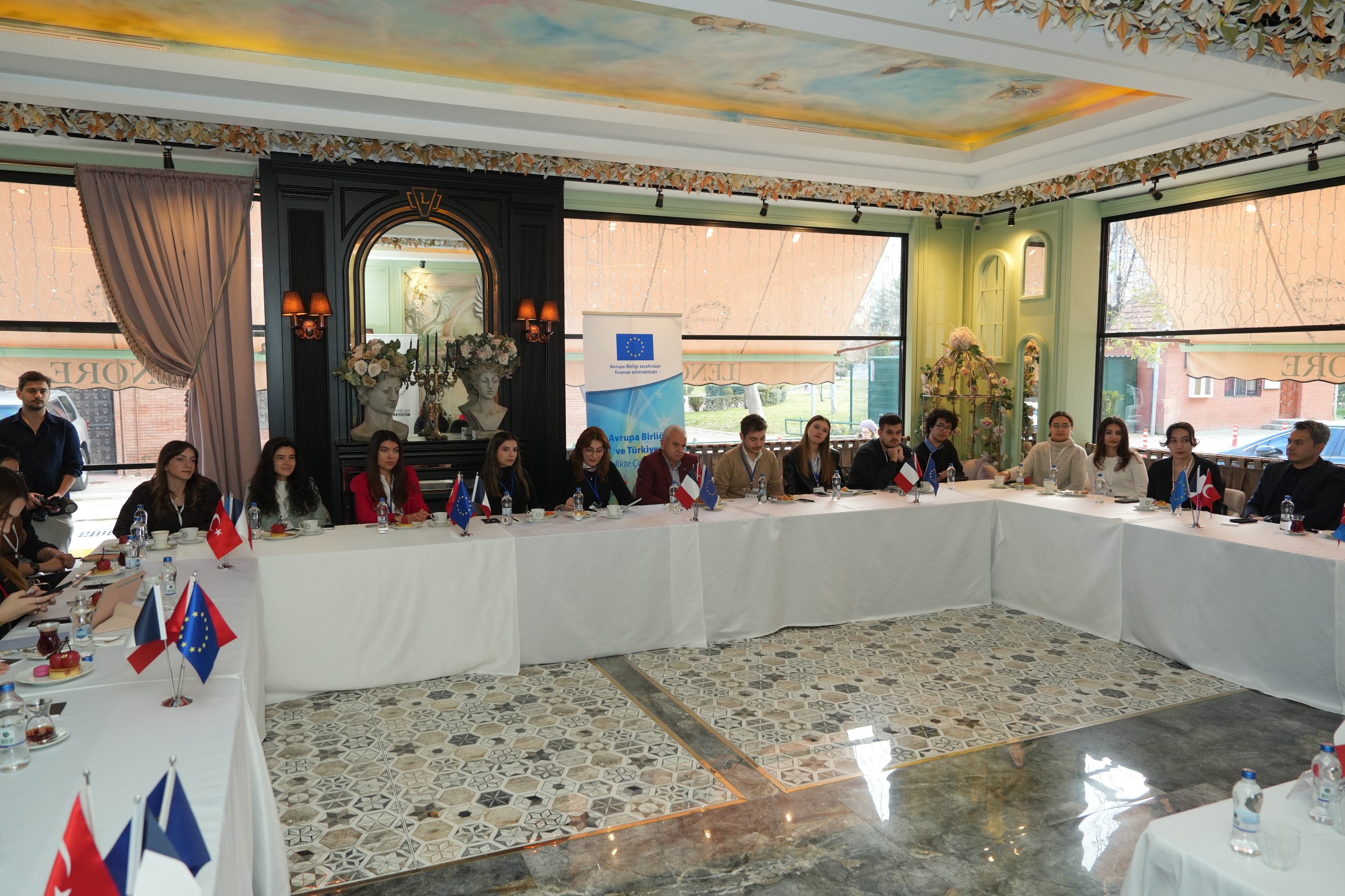 Eskişehir’de gençler Avrupa diplomasisiyle tanıştı