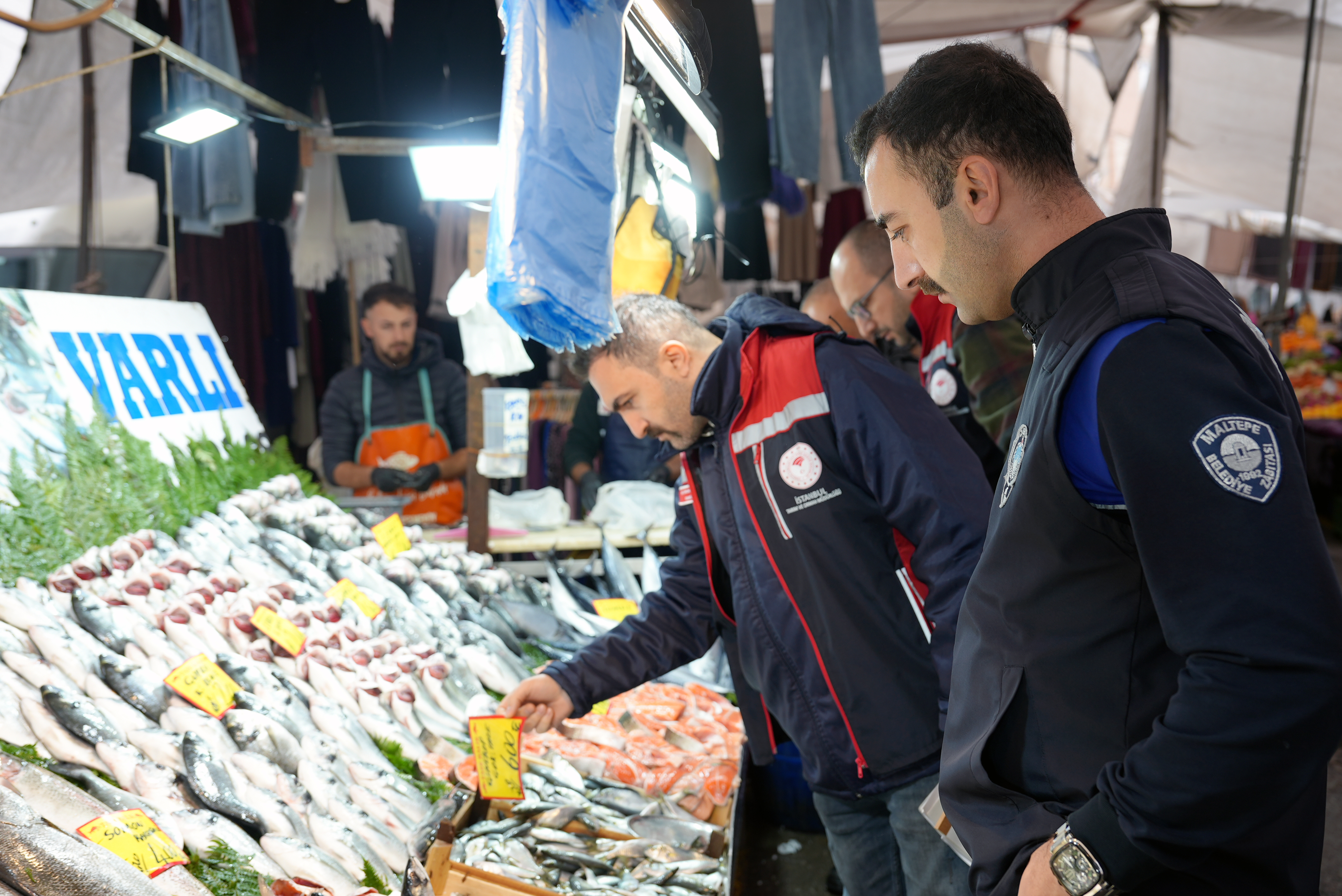 Maltepe’de balık denetimi