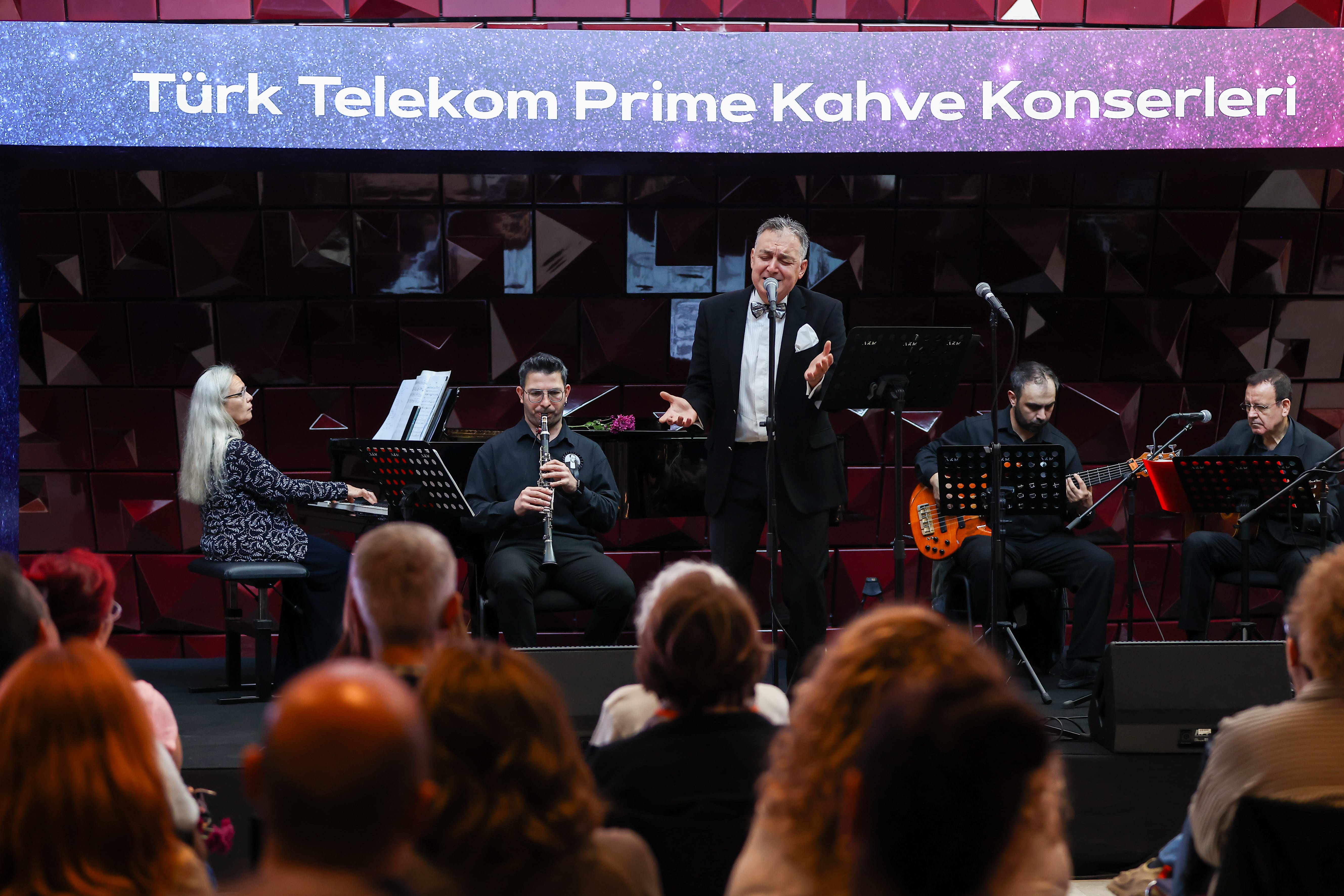 Türk Telekom Prime Kahve Konserleri ‎müzik tutkunlarını AKM’de buluşturuyor