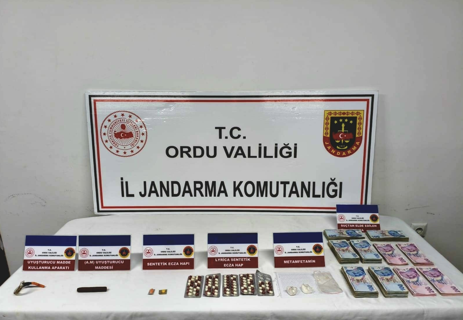 Ordu’da asayiş, trafik ve narkotik operasyonları