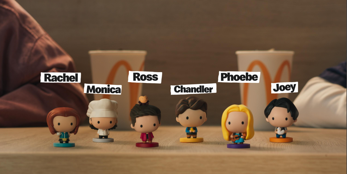 McDonald’s Türkiye’den Friends hayranlarına özel menüler ve koleksiyon figürleri